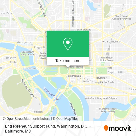 Entrepreneur Support Fund map