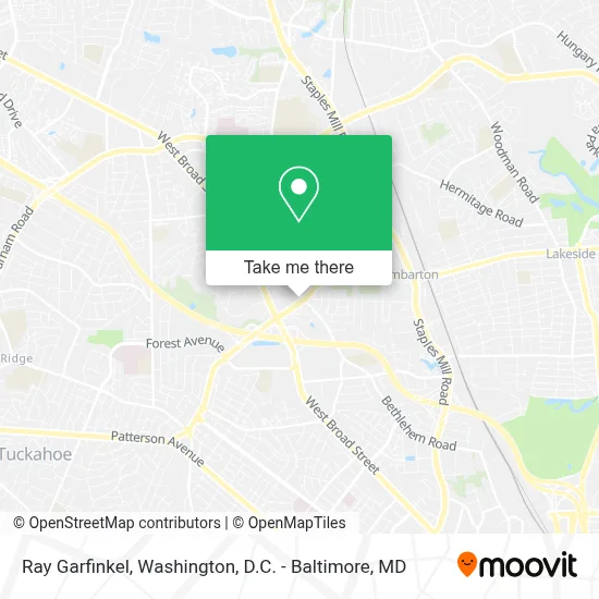 Ray Garfinkel map