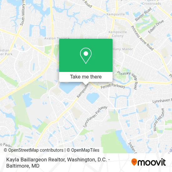 Kayla Baillargeon Realtor map