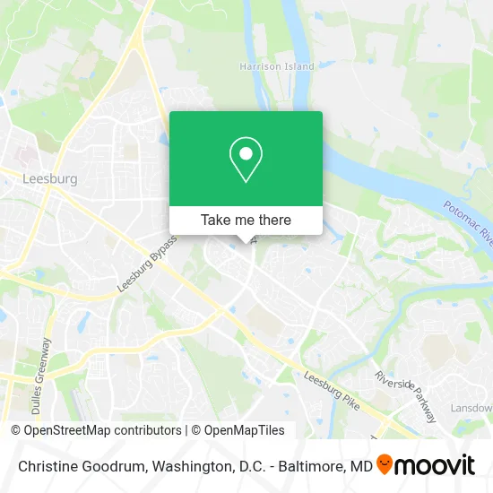 Christine Goodrum map