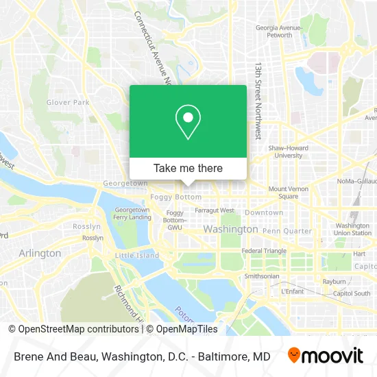 Brene And Beau map