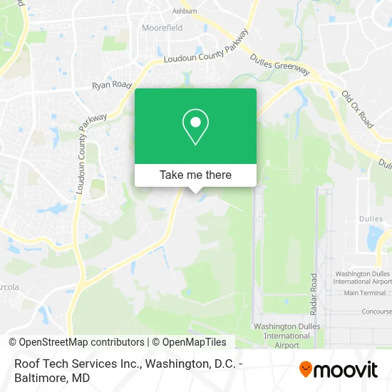Roof Tech Services Inc. map