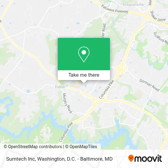 Sumtech Inc map