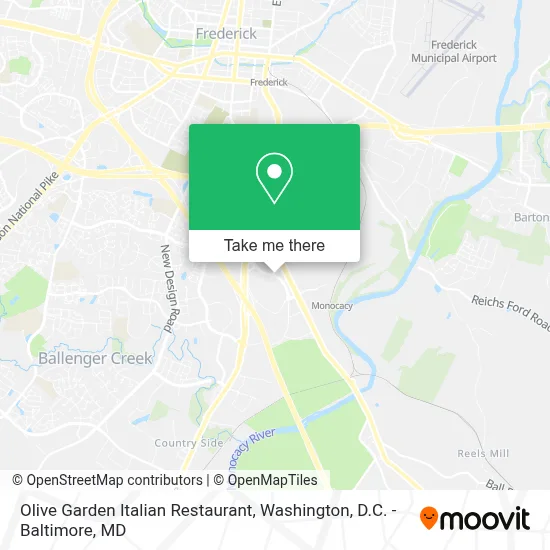 Olive Garden Italian Restaurant map