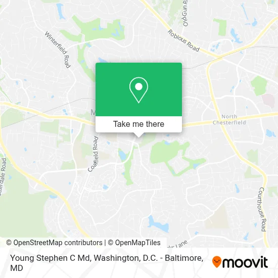Young Stephen C Md map