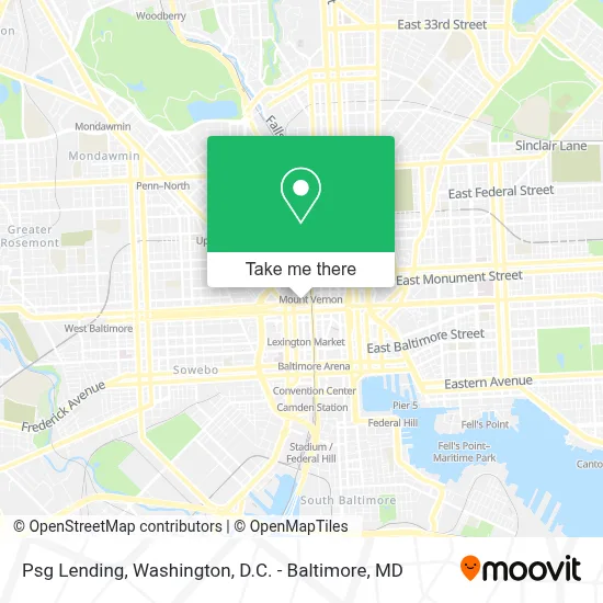 Psg Lending map