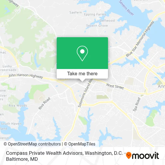 Compass Private Wealth Advisors map