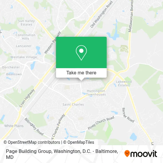 Page Building Group map