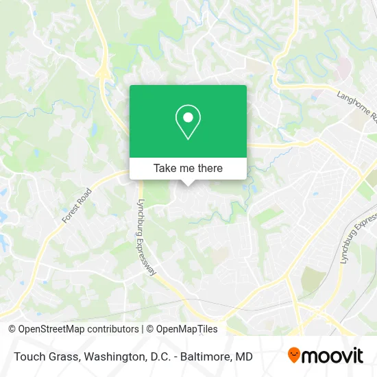 Touch Grass map