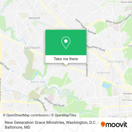 New Generation Grace Ministries map