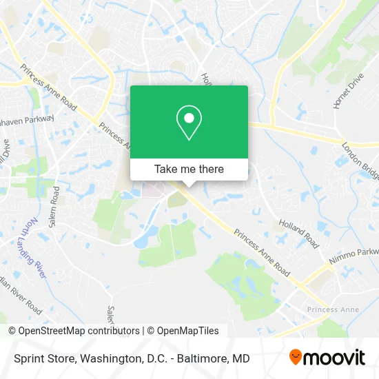 Sprint Store map
