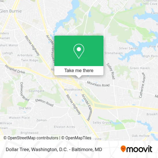 Dollar Tree map