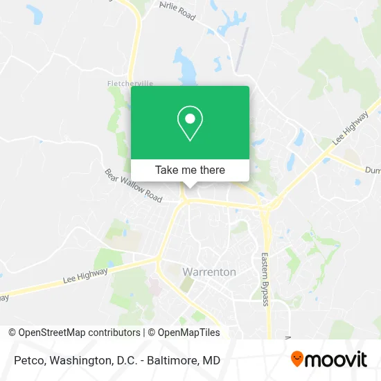 Petco map