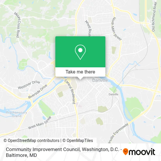 Community Improvement Council map