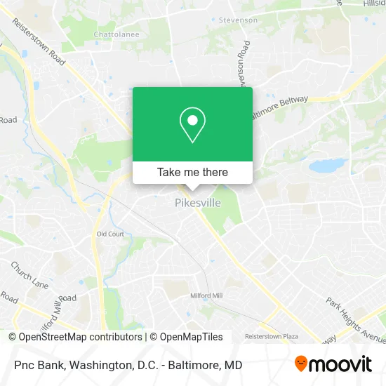 Pnc Bank map