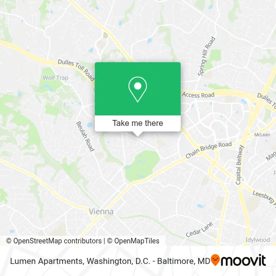 Lumen Apartments map