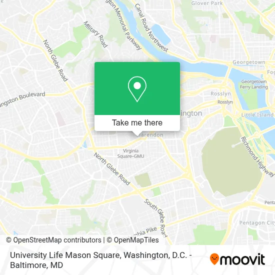 University Life Mason Square map