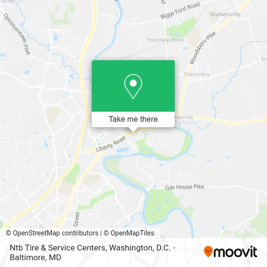 Ntb Tire & Service Centers map
