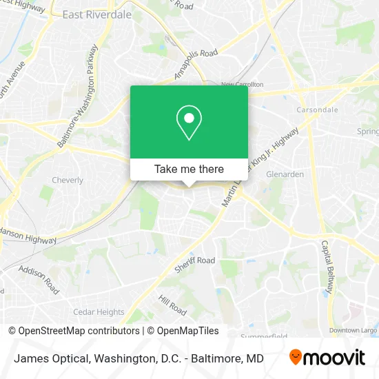 James Optical map