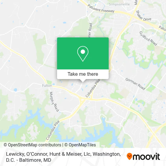 Lewicky, O’Connor, Hunt & Meiser, Llc map