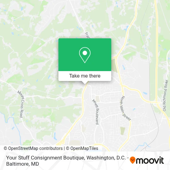 Your Stuff Consignment Boutique map