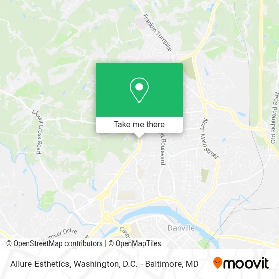 Allure Esthetics map