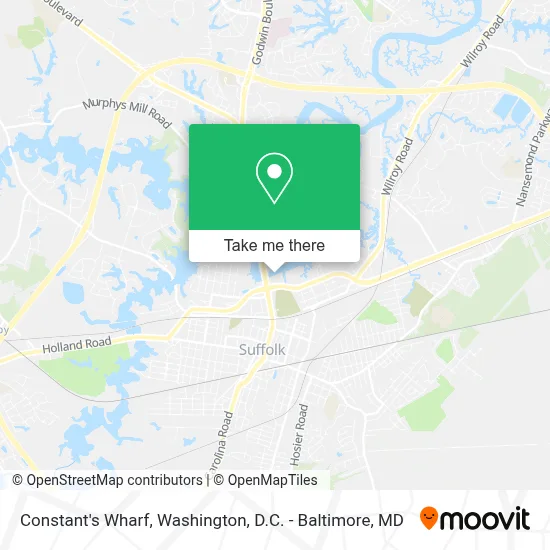 Constant's Wharf map