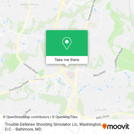 Trouble Defense Shooting Simulator Llc map