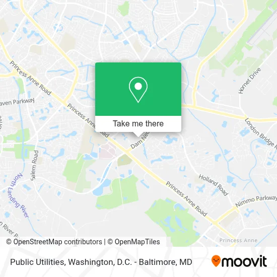 Public Utilities map