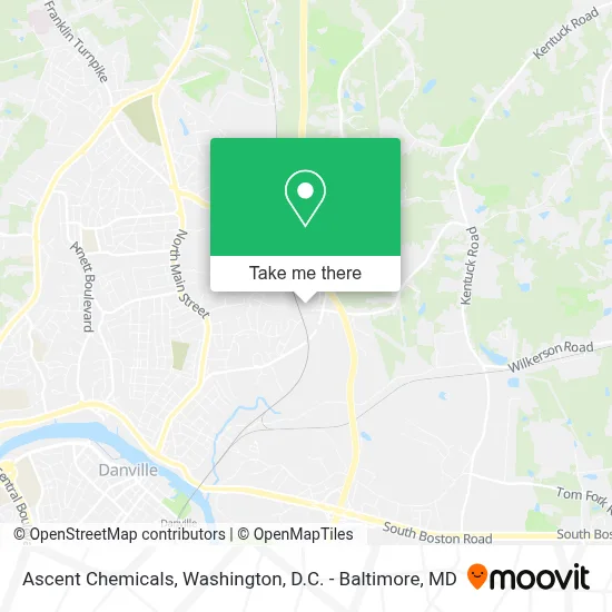 Ascent Chemicals map
