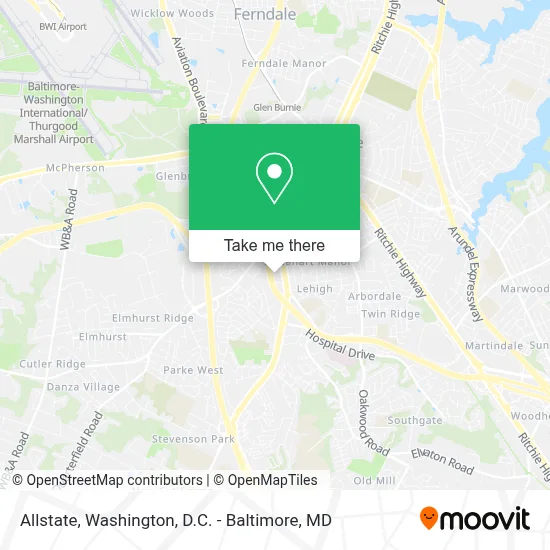 Allstate map