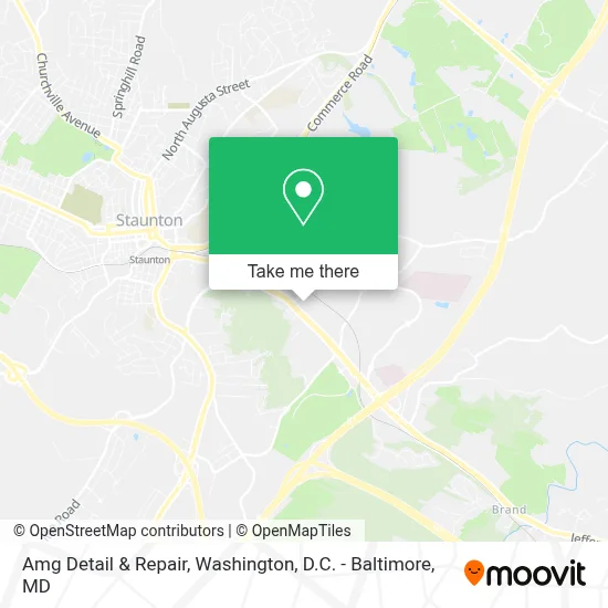Amg Detail & Repair map