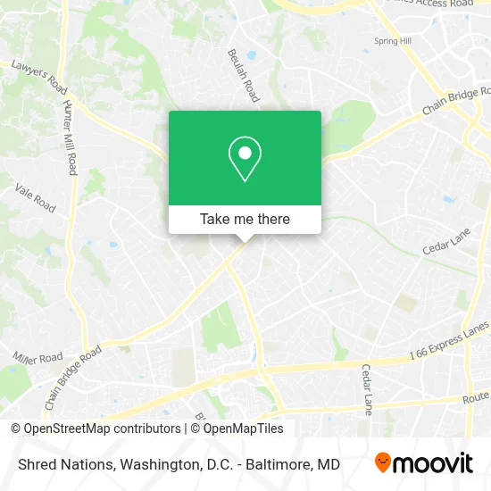 Shred Nations map