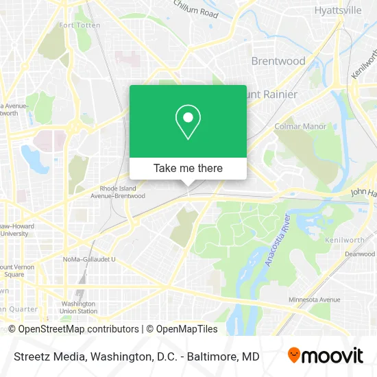 Streetz Media map