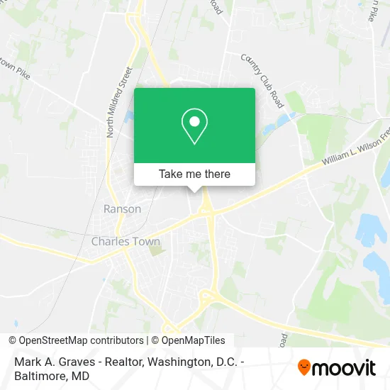 Mark A. Graves - Realtor map
