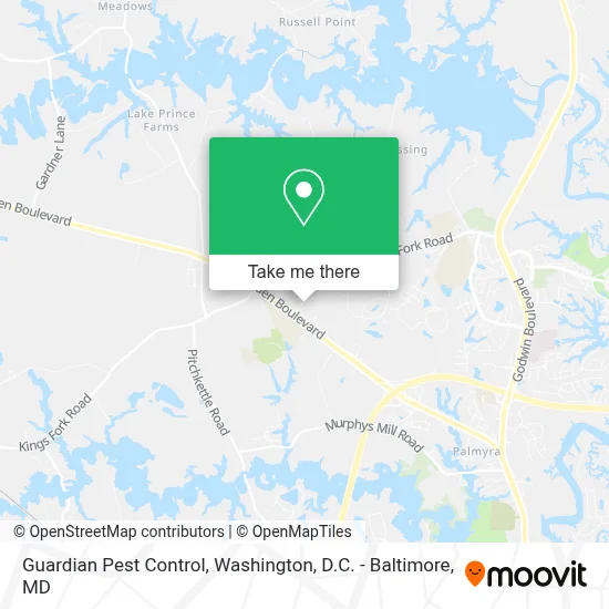 Guardian Pest Control map