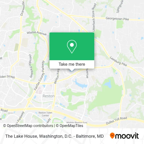 The Lake House map