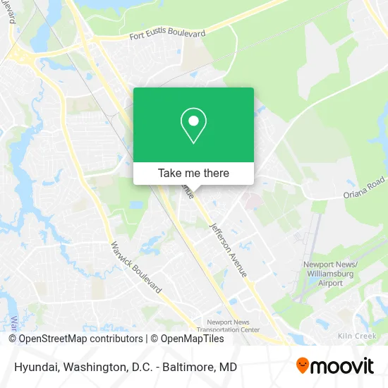 Hyundai map