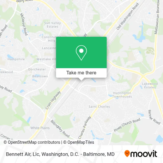 Bennett Air, Llc map