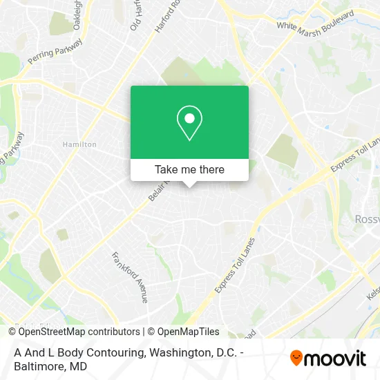 A And L Body Contouring map