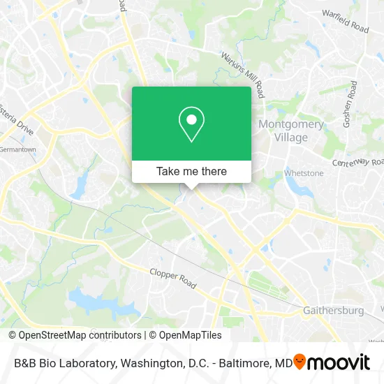 B&B Bio Laboratory map