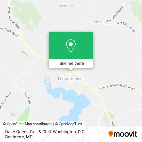 Dairy Queen Grill & Chill map