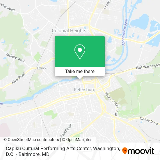 Capiku Cultural Performing Arts Center map