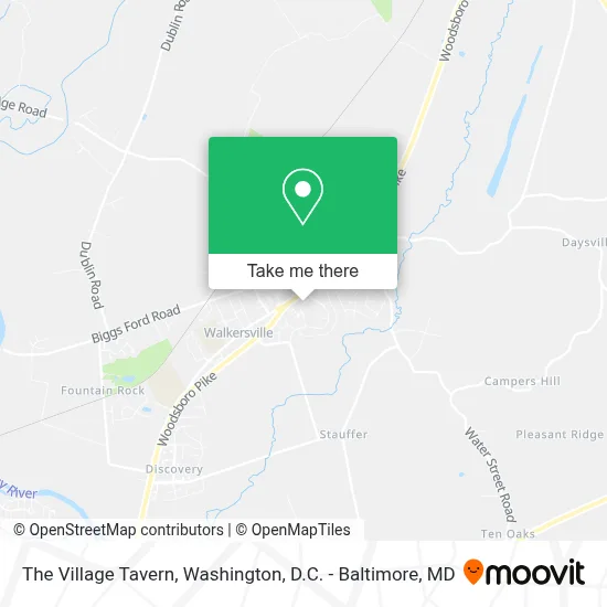 The Village Tavern map