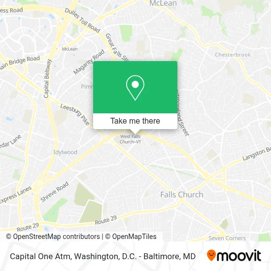 Capital One Atm map