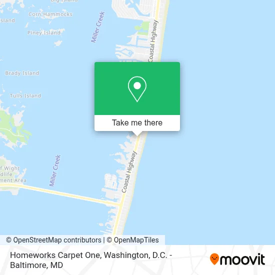 Homeworks Carpet One map