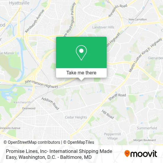 Promise Lines, Inc- International Shipping Made Easy map