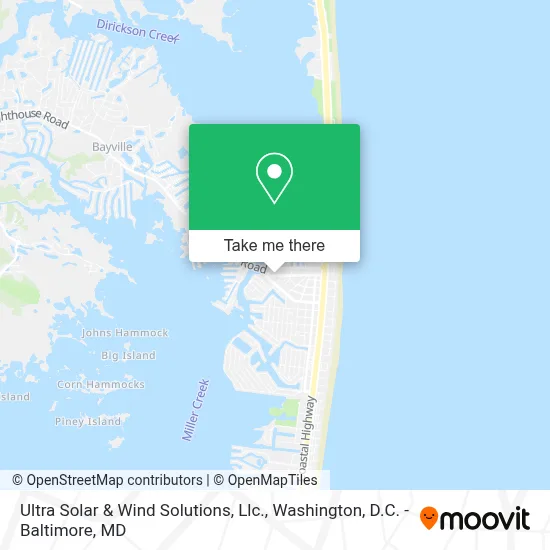 Ultra Solar & Wind Solutions, Llc. map