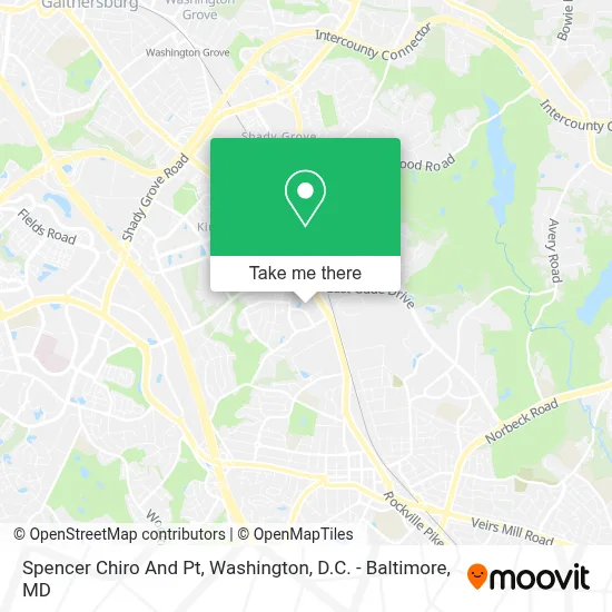 Spencer Chiro And Pt map