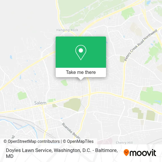 Doyles Lawn Service map